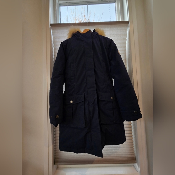 Beaver Canoe Roots Winter Jacket Navy Blue Size Small - Picture 5 of 7